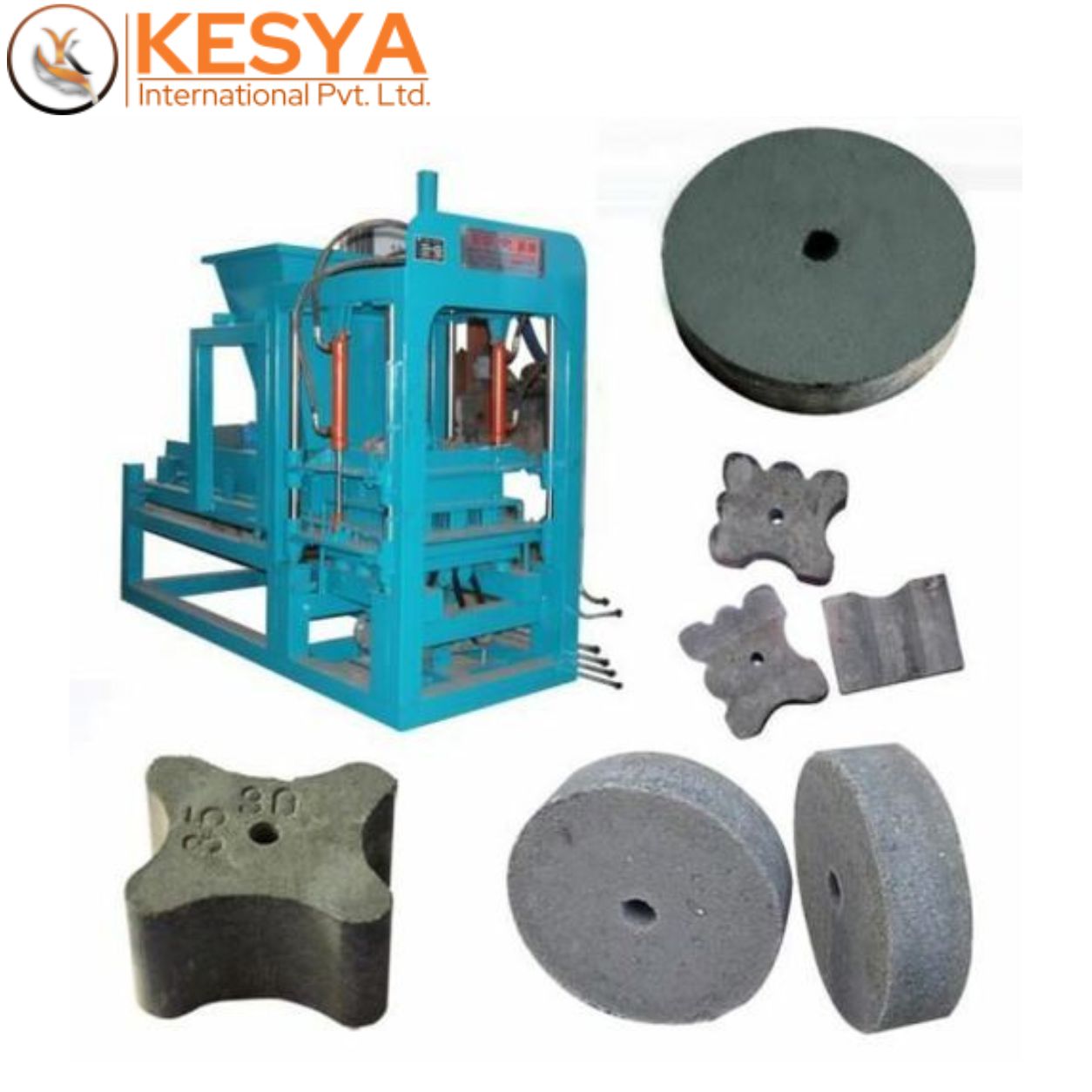 Hydraulic Concrete Block Making Machine Manufacturers | Kesya International Pvt. Ltd.